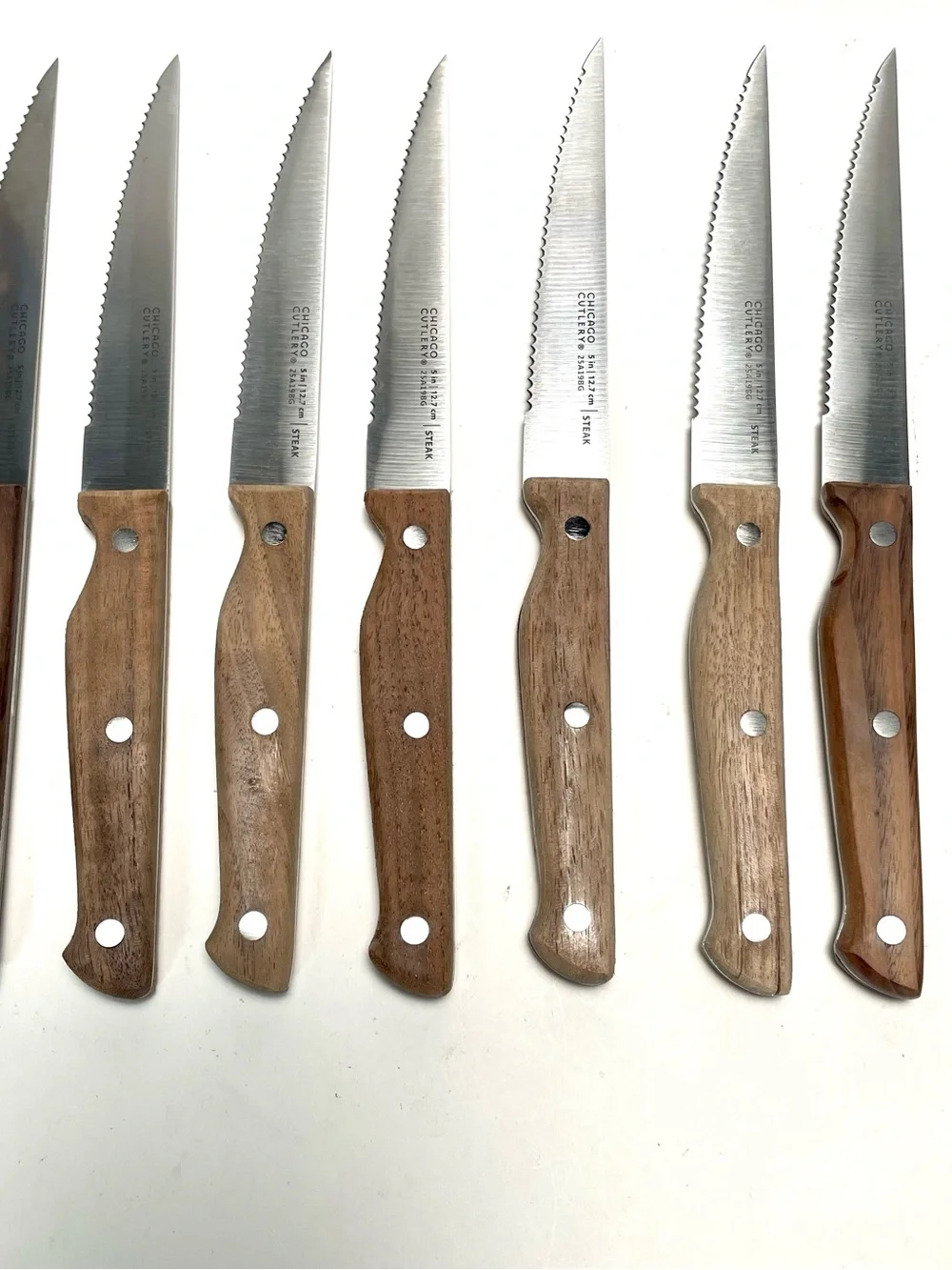 Chicago Cutlery 10 Pc Knife Set Wood 8